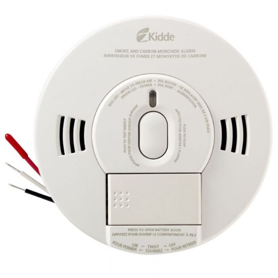 Picture of Kidde 900-0213 Hardwire Talking Photoelectric Smoke & Carbon Monoxide Alarm with Front Load Battery Backup 