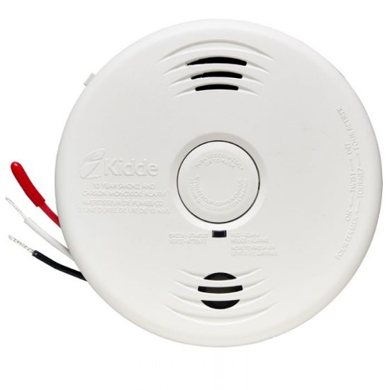 Picture of Kidde i12010SCOCA Worry-Free Hardwire Talking Smoke & Carbon Monoxide Alarm with 10-Year Battery Backup