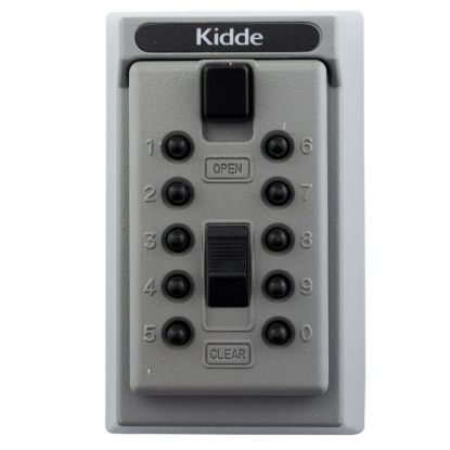 Picture of Kidde 001365C KeySafe Original 5-Key Permanent, Pushbutton (Titanium)
