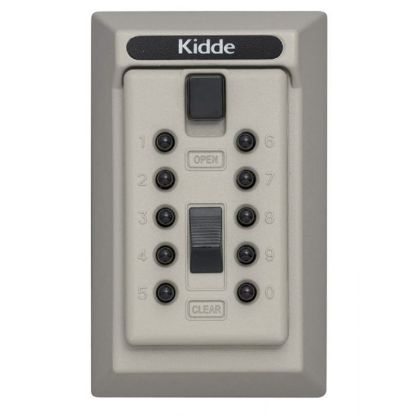 Picture of Kidde 001361C KeySafe Original 5-Key Permanent, Pushbutton (Clay)