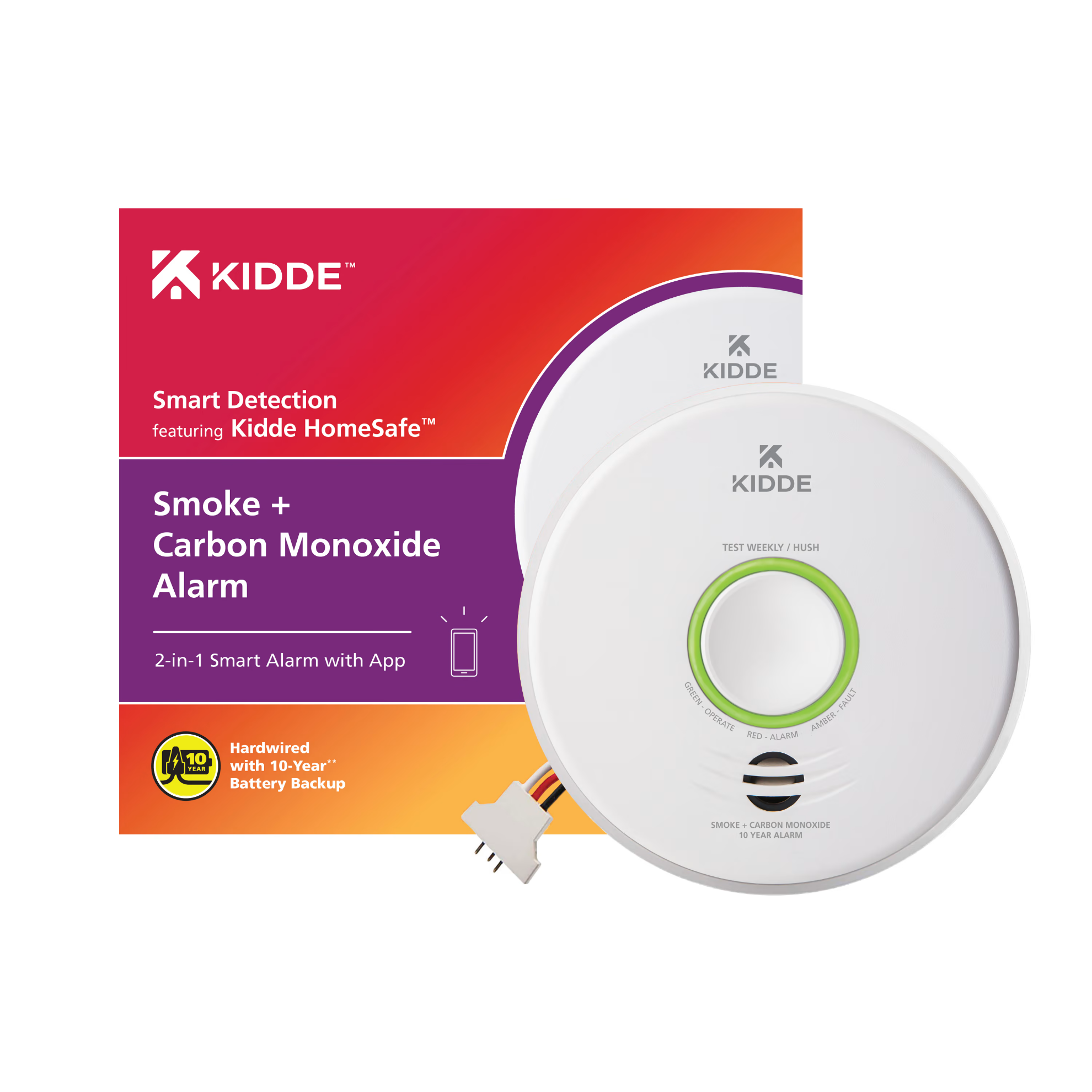 Smoke + Carbon Monoxide Alarm with smart features | Shop Kidde Canada